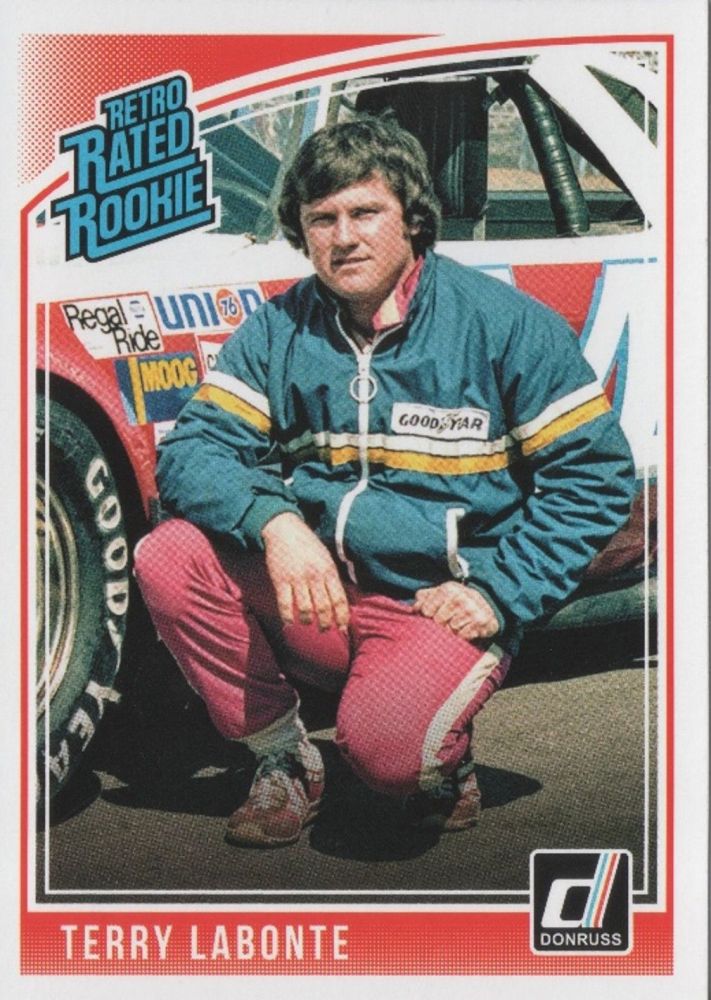 2019 Panini Donruss Racing TERRY LABONTE Retro Rated Rookie Base #19