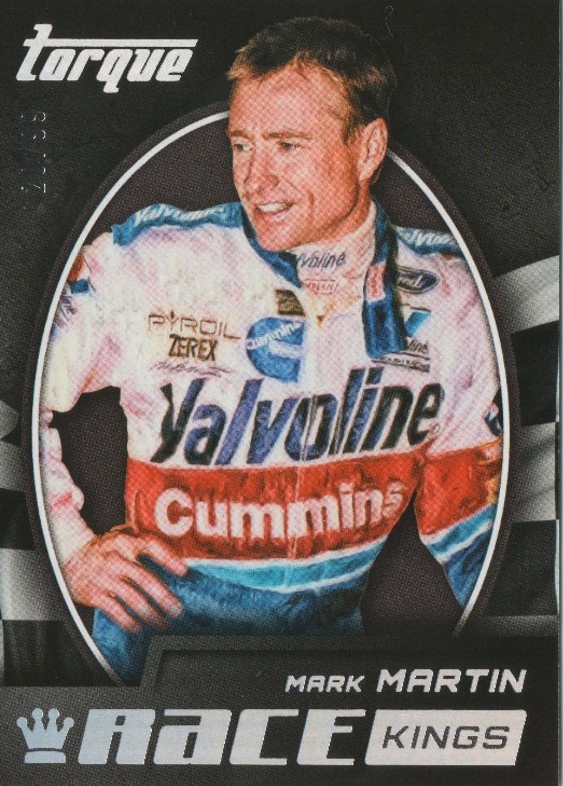 2016 Panini Torque Racing MARK MARTIN Race Kings Black /99 #RK10