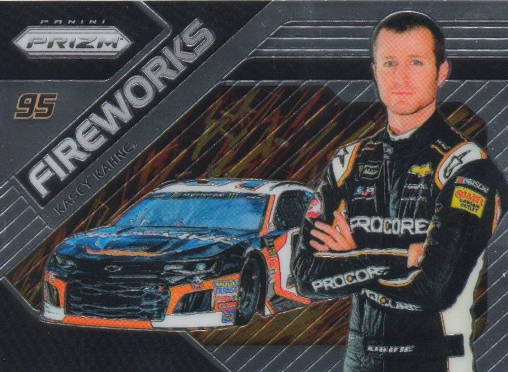 2018 Panini Prizm Racing KASEY KAHNE Fireworks Insert #F-15