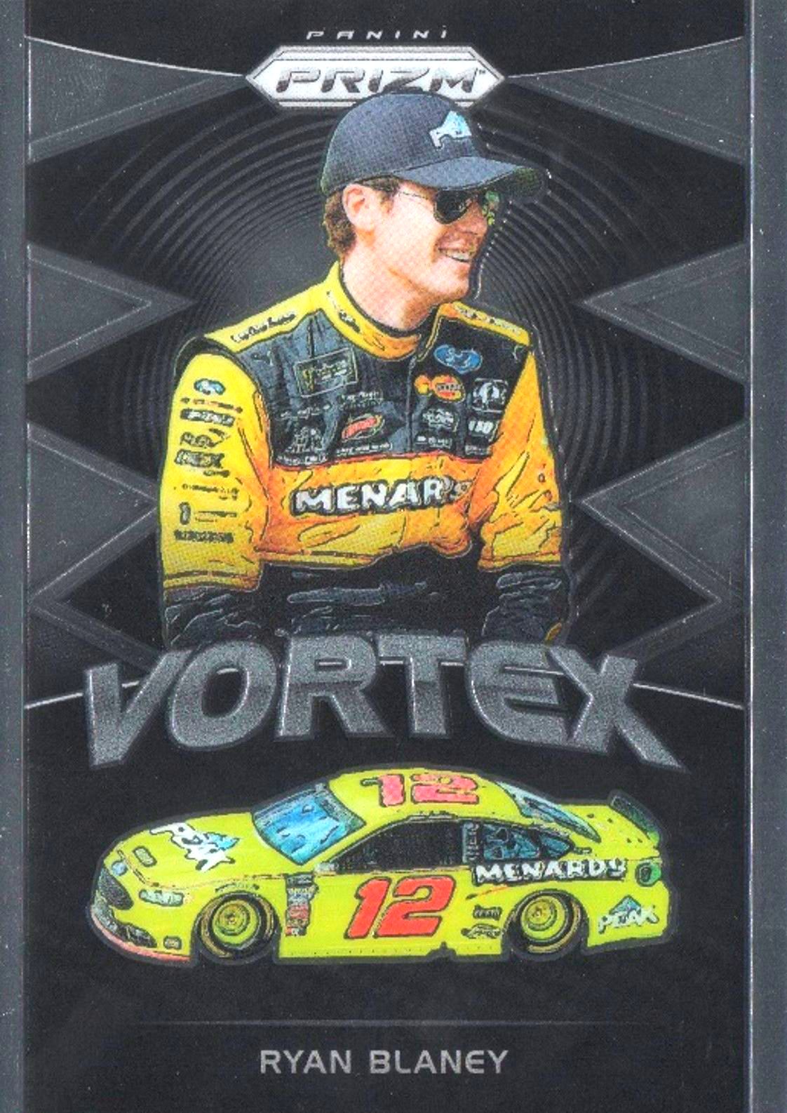 2018 Panini Prizm Racing RYAN BLANEY Vortex Insert #58