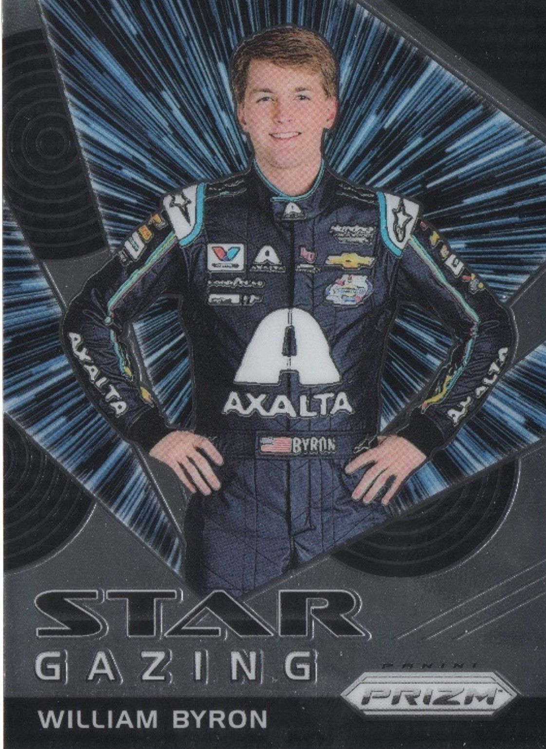 2018 Panini Prizm Racing WILLIAM BYRON Star Gazing Insert #63