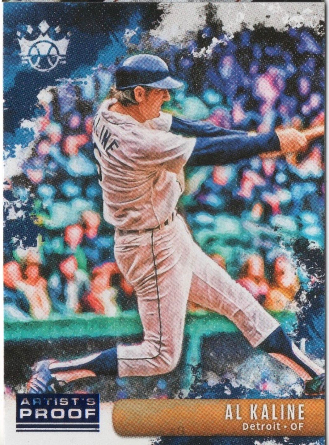 2019 Panini Diamond Kings AL KALINE Blue Artists Proof #74