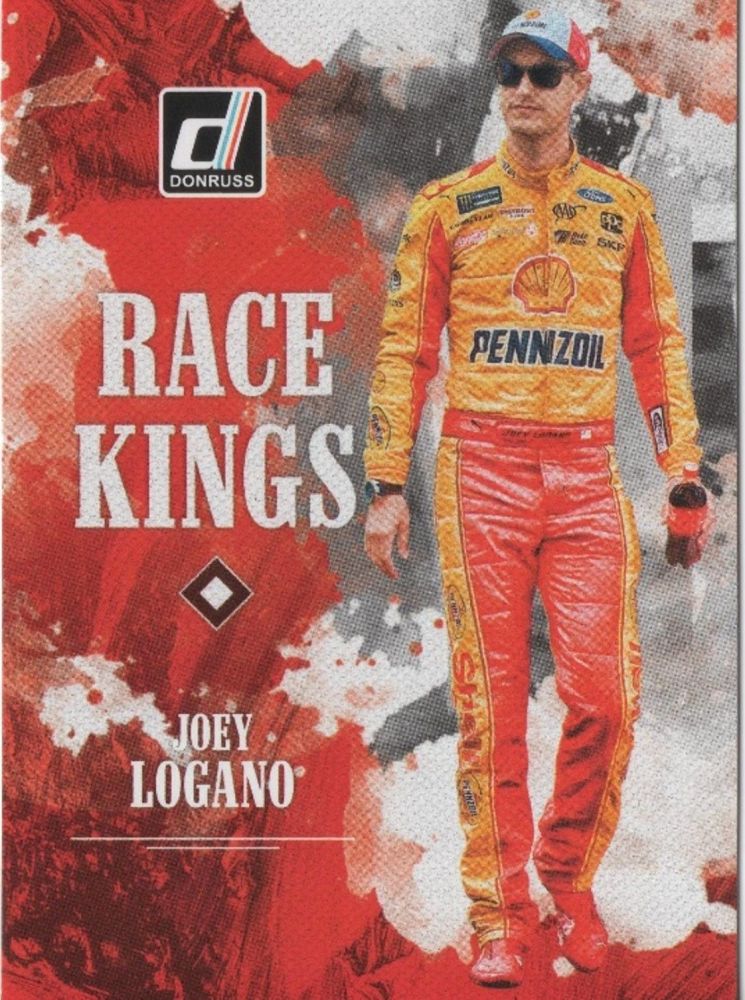 2019 Panini Donruss Racing JOEY LOGANO Race Kings Insert #12