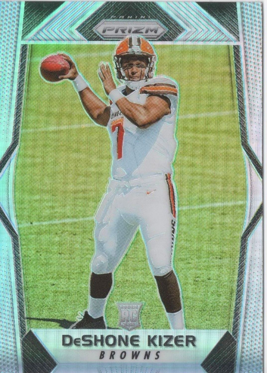 2017 Panini Prizm DESHONE KIZER Rookie Silver Prizm #271