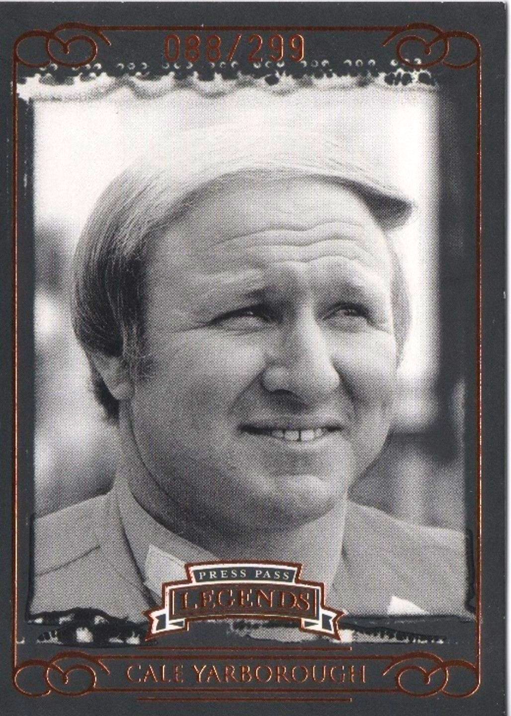 2008 Press Pass Racing CALE YARBOROUGH Legends /299 #43