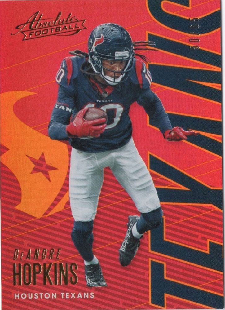 2018 Panini Absolute DEANDRE HOPKINS Red /65 #40