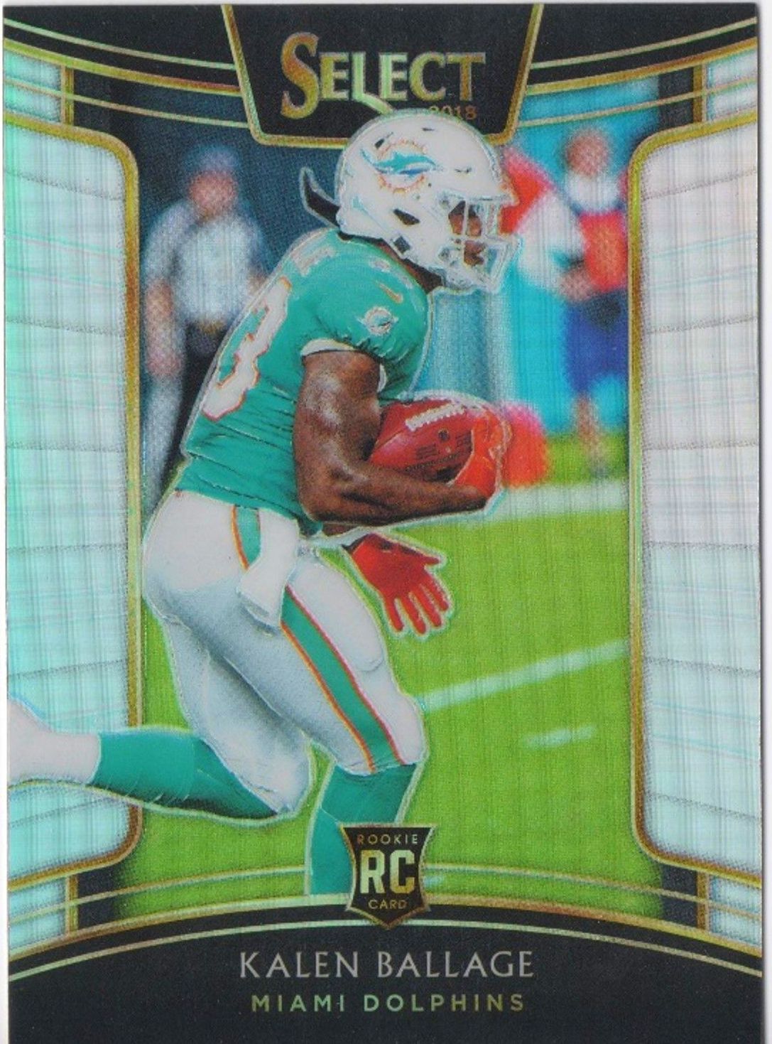 2018 Panini Select KALEN BALLAGE Rookie Concourse Level Silver Prizm #49