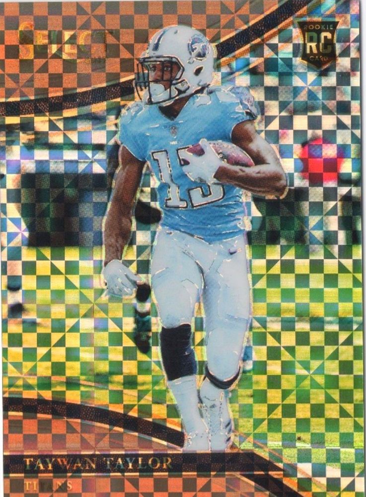 2017 Panini Select TAYWAN TAYLOR Rookie Field Level Copper Prizm /75 #276