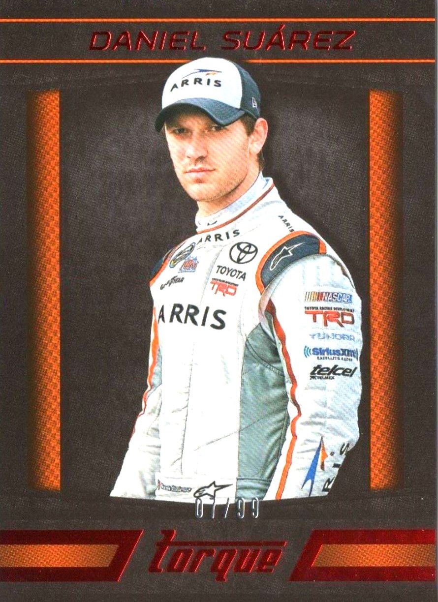 2016 Panini Torque Racing DANIEL SUAREZ Red /99 #70
