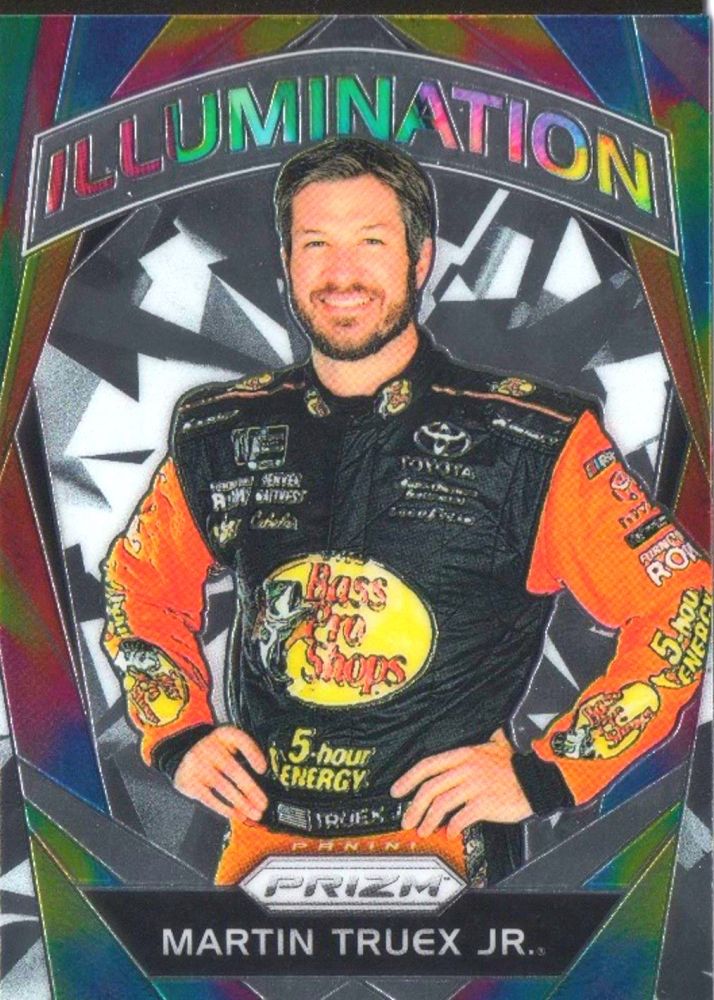 2018 Panini Prizm Racing MARTIN TRUEX JR Illumination Insert #90