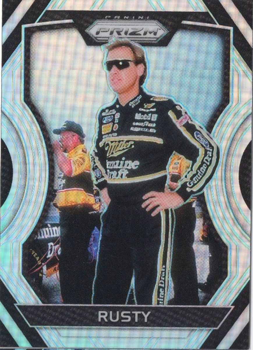 2018 Panini Prizm Racing RUSTY WALLACE Silver Prizm #25