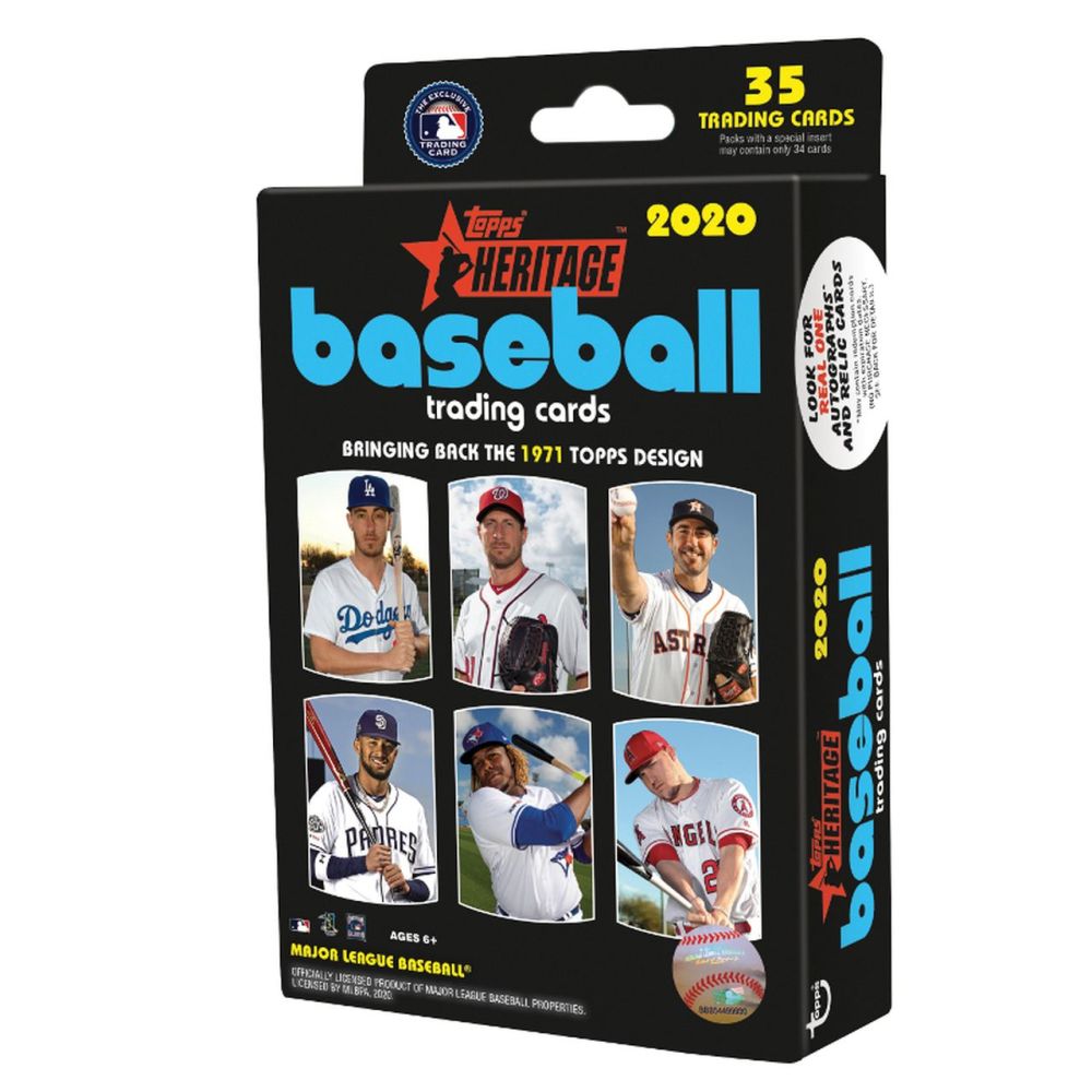 2020 Topps Heritage Baseball Hanger Box