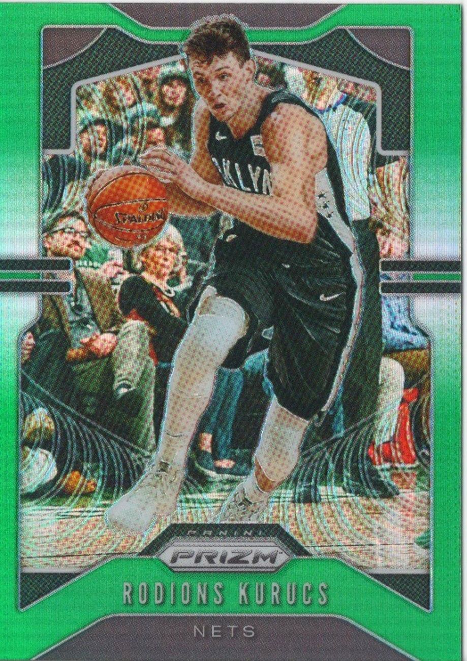 2019-20 Panini Prizm RODIONS KURUCS Green Prizm #52