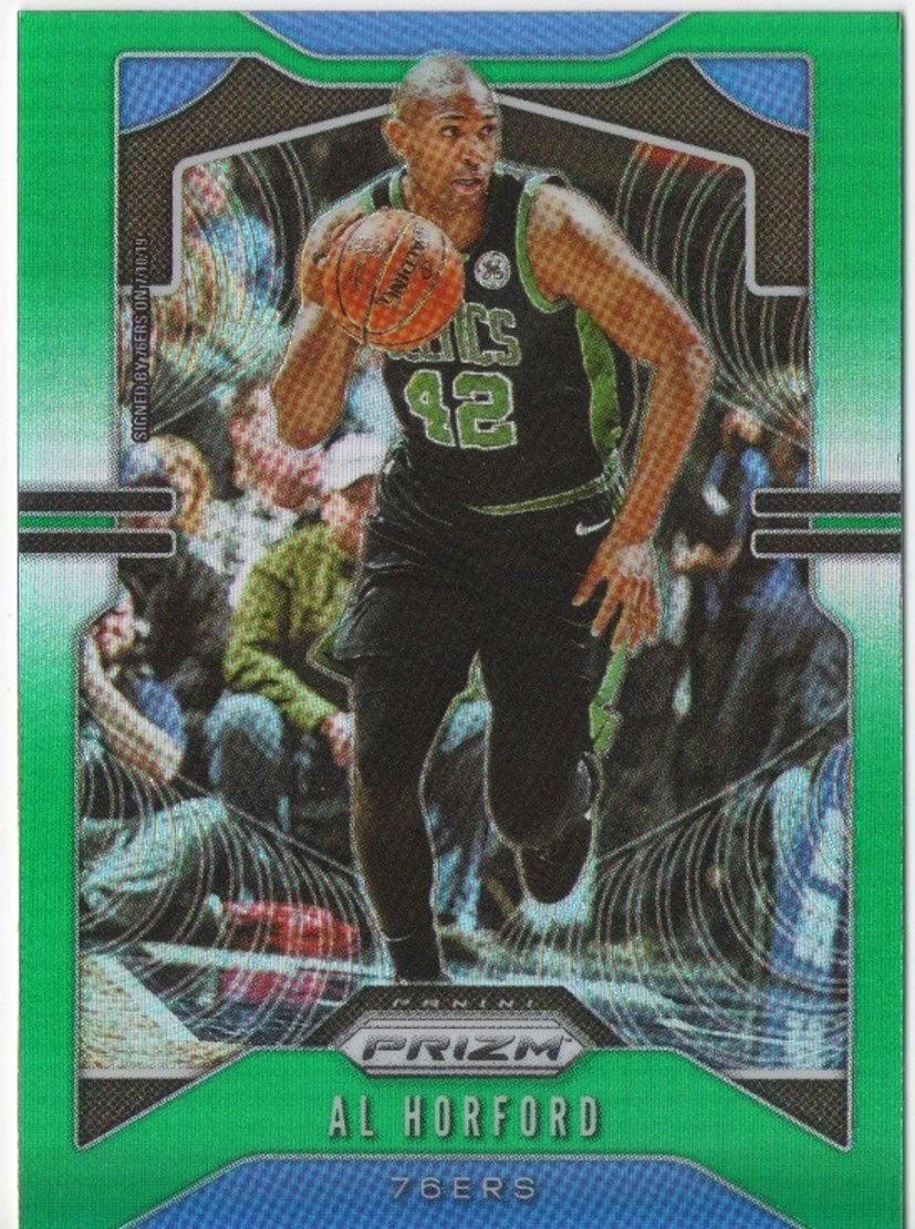 2019-20 Panini Prizm AL HORFORD Green Prizm #202