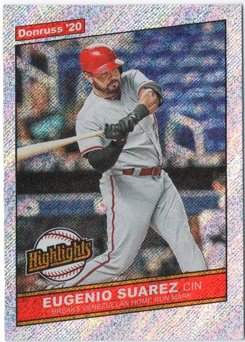 2020 Panini Donruss EUGENIO SUAREZ Highlights Insert #H-11