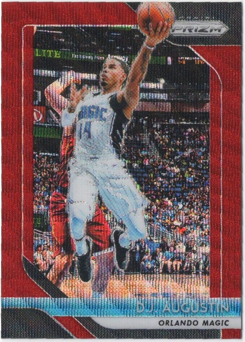 2018-19 Panini Prizm DJ AUGUSTIN Maroon Prizm #129