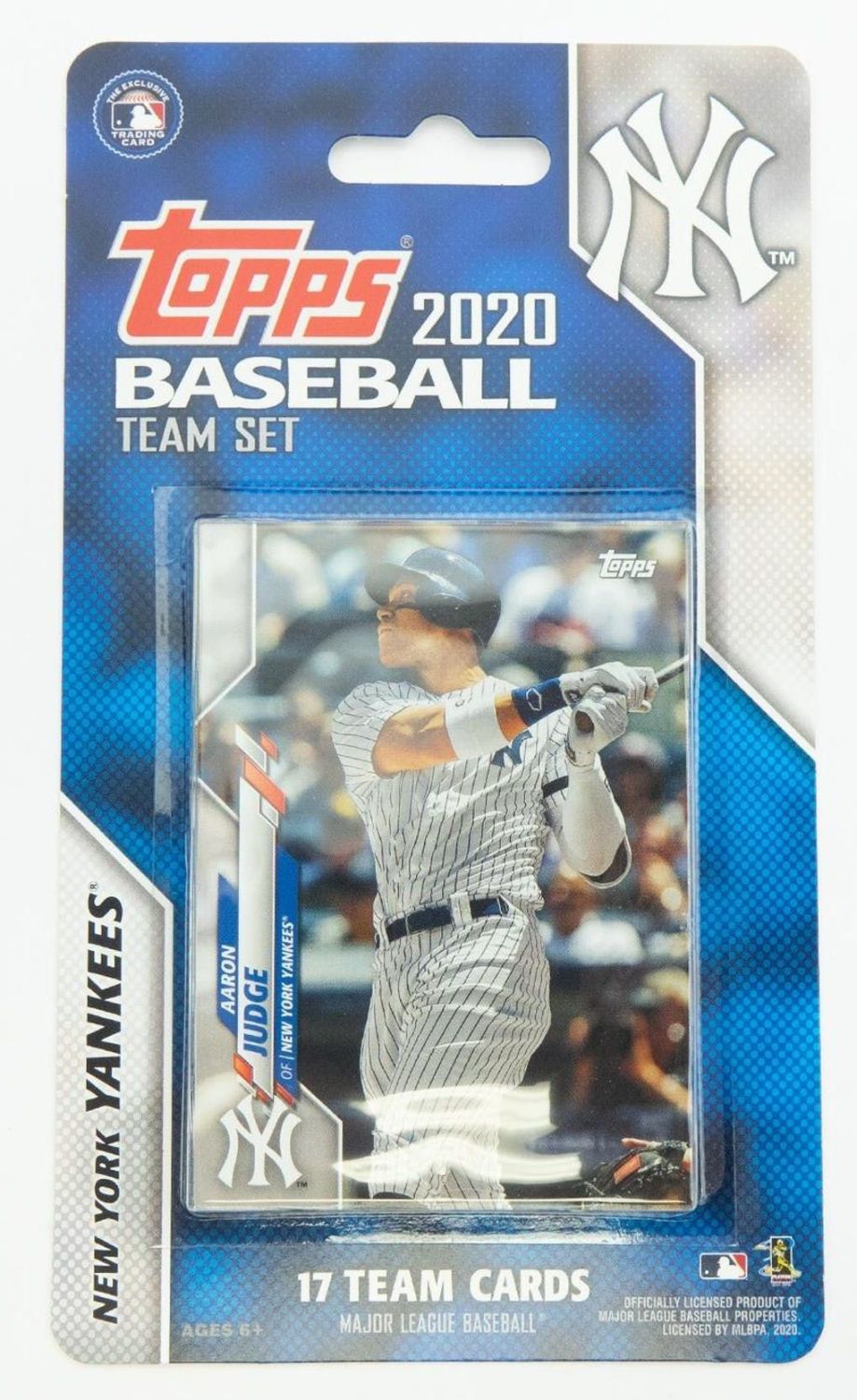 2020 Topps Baseball New York Yankees Team Set