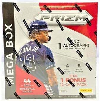 2020 Panini Prizm Baseball Mega Box