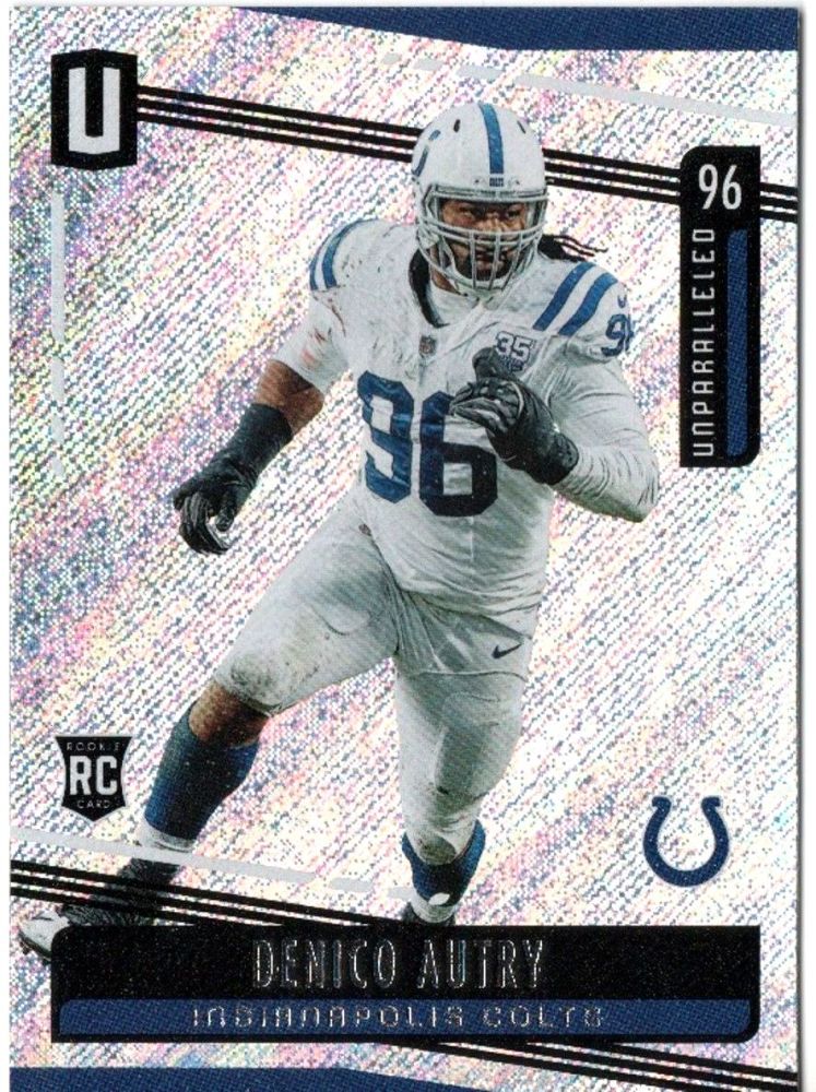 2019 Panini Unparalleled DENICO AUTRY Rookie Base Card #57