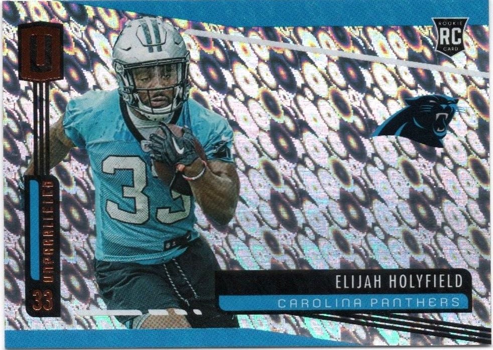 2019 Panini Unparalleled ELIJAH HOLYFIELD Rookie Flight #269