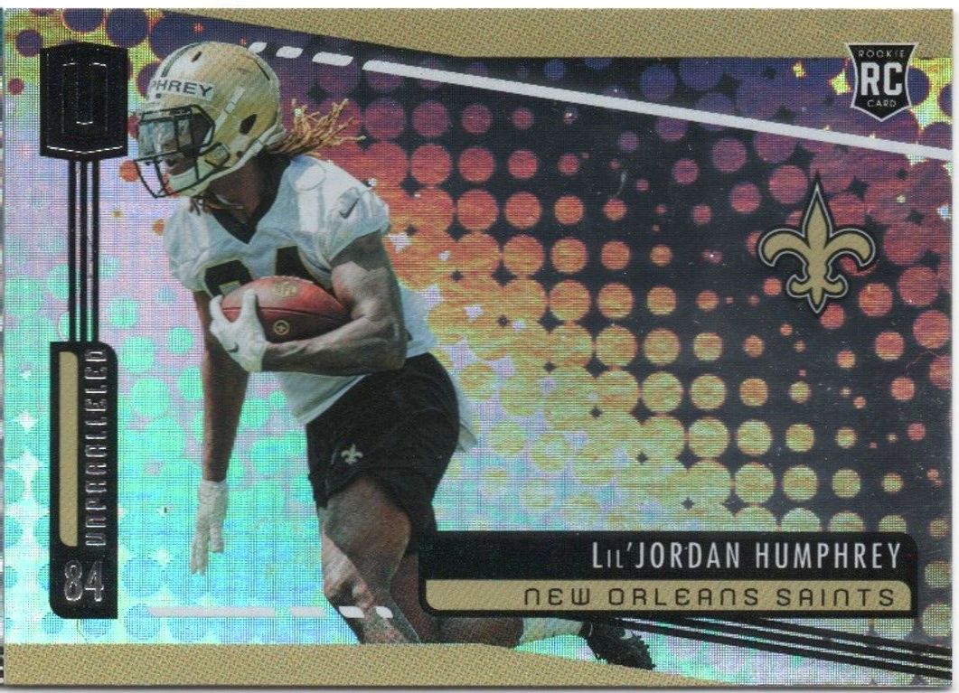 2019 Panini Unparalleled LIL'JORDAN HUMPHREY Rookie Base Card #227