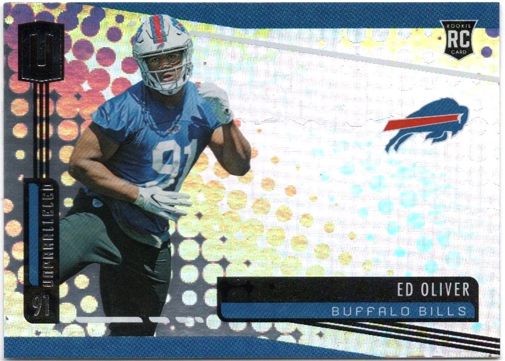 2019 Panini Unparalleled ED OLIVER Rookie Base Card #209