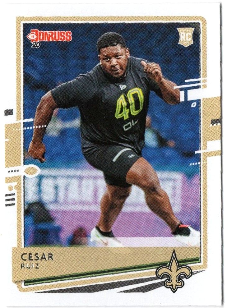 2020 Panini Donruss CESAR RUIZ Rookie Base Card #281