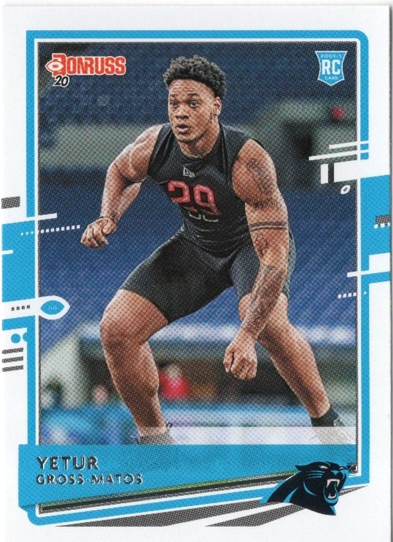 2020 Panini Donruss YETUR GROSS-MATOS Rookie Base Card #263