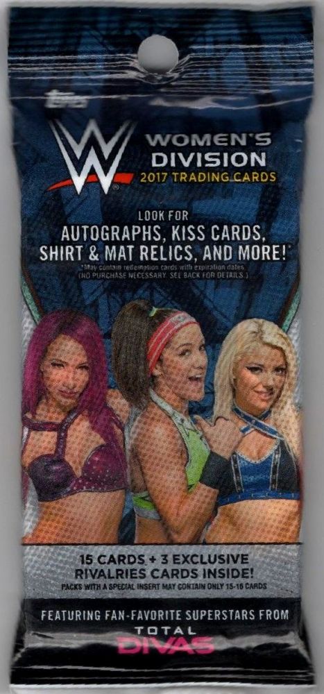 2017 Topps WWE Women's Division Value Fat Pack