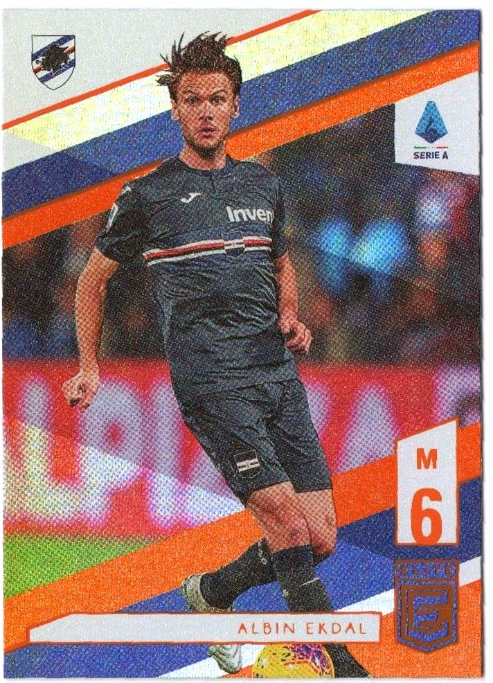 2019-20 Panini Chronicles Soccer ALBIN EKDAL Orange Elite #E-14