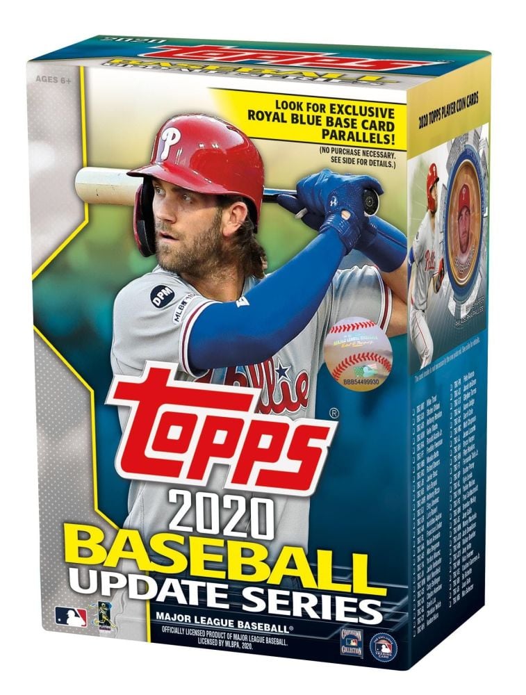 2020 Topps Update Baseball 7-Pack Blaster Box