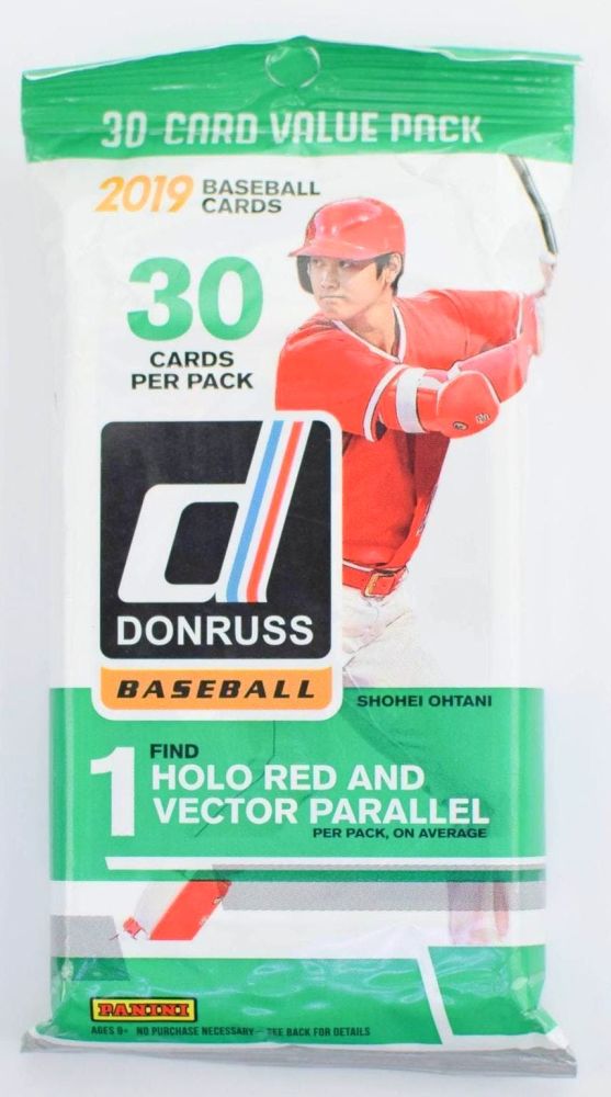 2019 Panini Donruss Baseball Jumbo Fat Pack