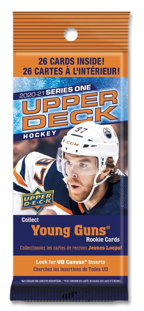 2020-21 Upper Deck Hockey Series 1 Jumbo Fat Pack