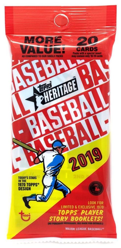 2019 Topps Heritage Baseball Jumbo Fat Pack