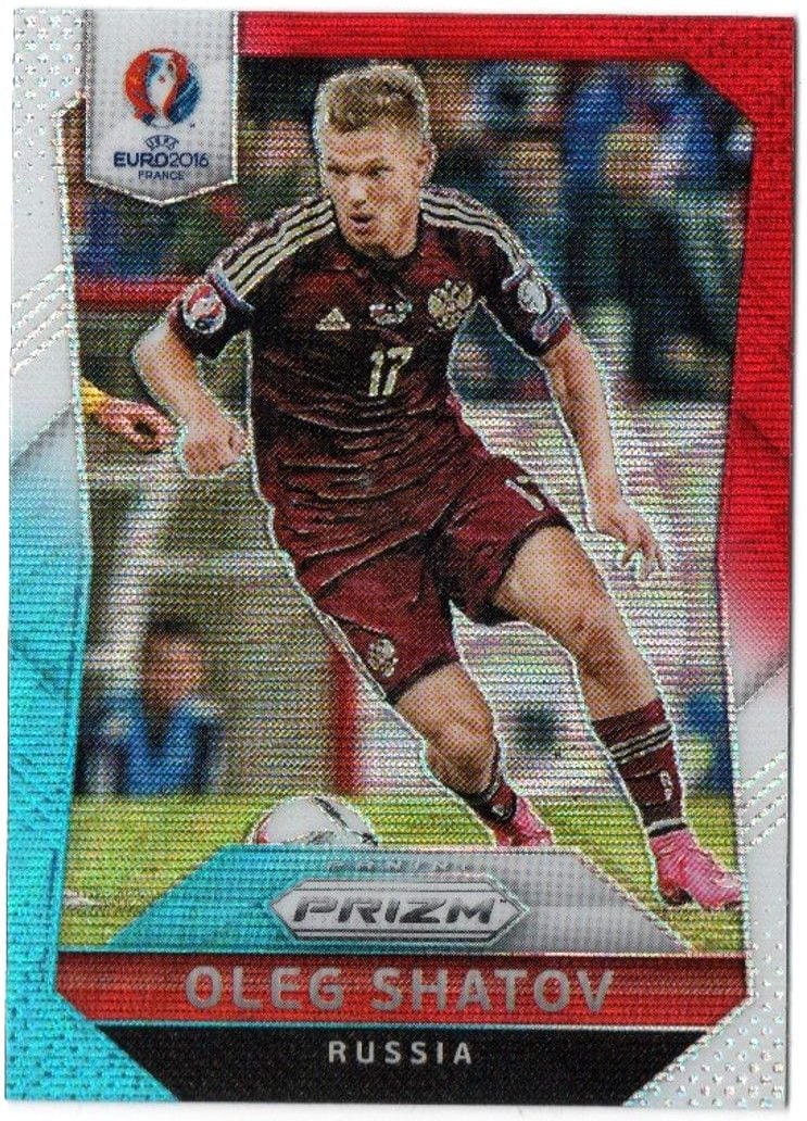 2016 Panini Prizm Euros OLEG SHATOV Red/White/Blue Prizm #177