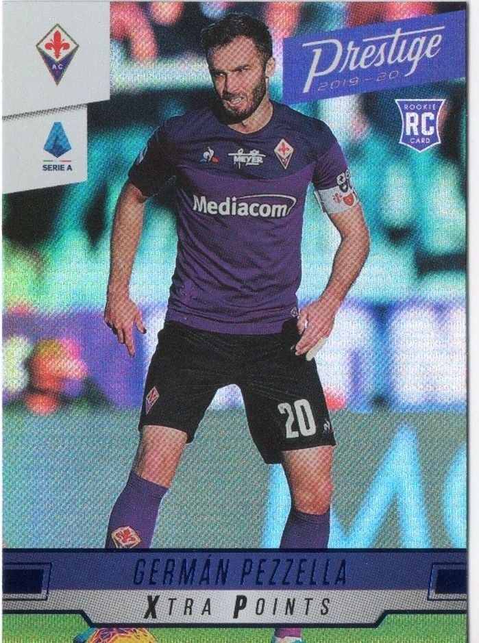 2019-20 Panini Chronicles Soccer GERMAN PEZZELLA Rookie Xtra Points Holo #224