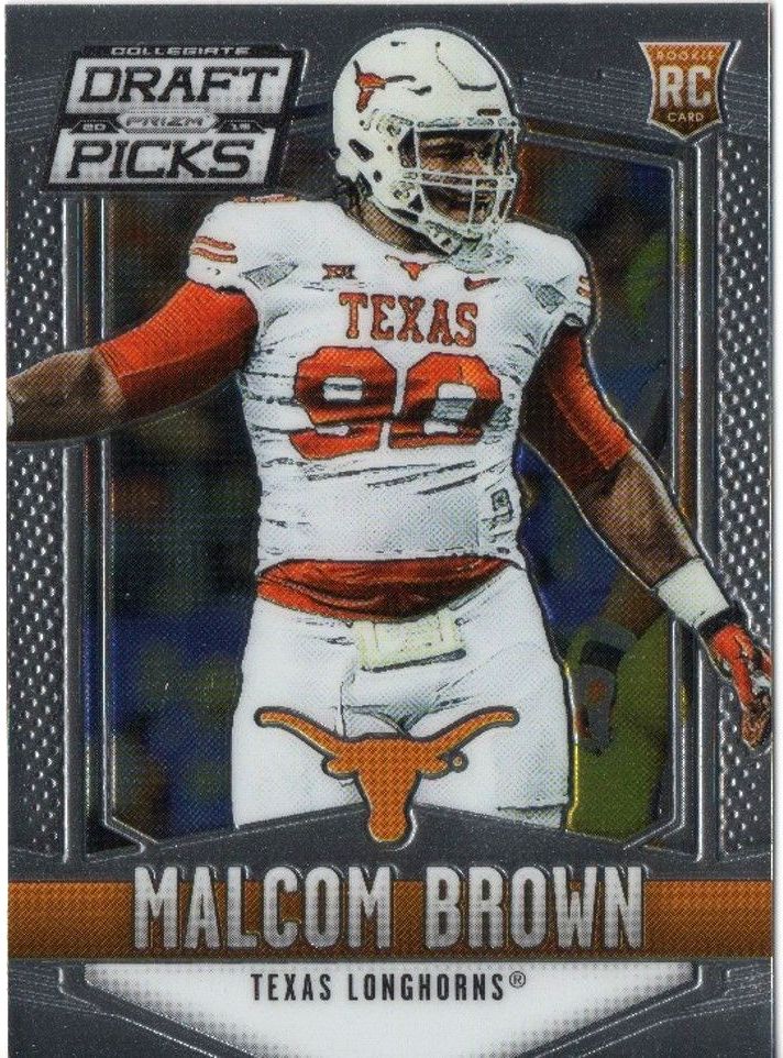 2015 Panini Prizm Draft Picks MALCOM BROWN Rookie Base Card #217
