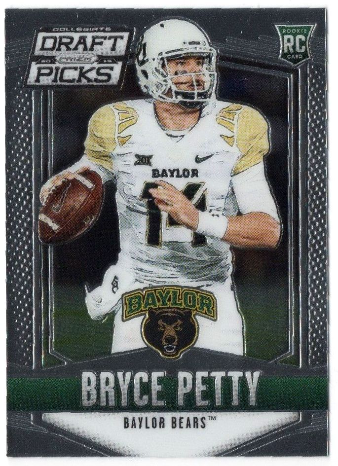 2015 Panini Prizm Draft Picks BRYCE PETTY Rookie Base Card #107