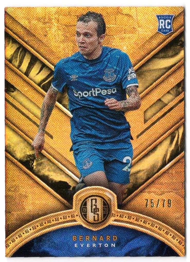2019-20 Panini Gold Standard Soccer BERNARD Rookie AU /79 #54