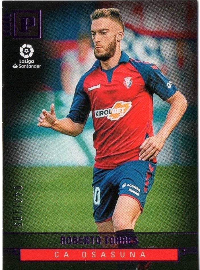 2019-20 Panini Chronicles Soccer ROBERTO TORRES Purple /105 #365