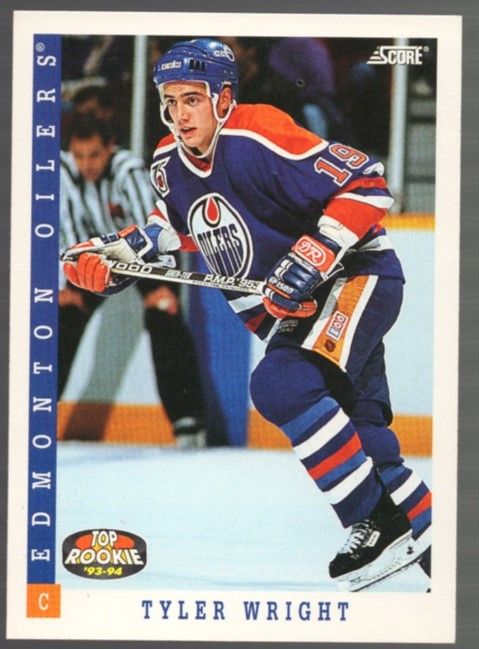 1993-94 Score Hockey TYLER WRIGHT Top Rookie #463