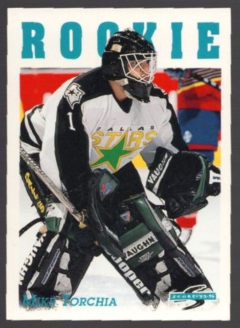 1995-96 Score Hockey MIKE TORCHIA Rookie Base Card #311