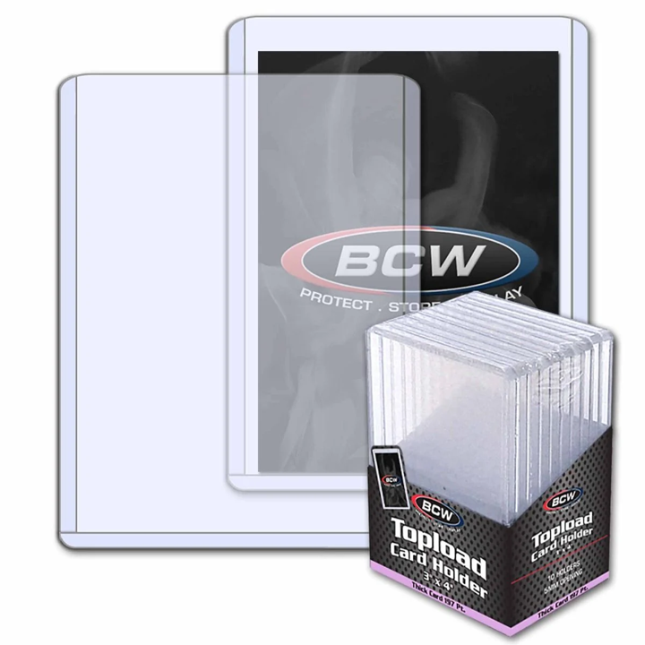 BCW Thick Card Toploader Holder - 197 PT (10 ct.)