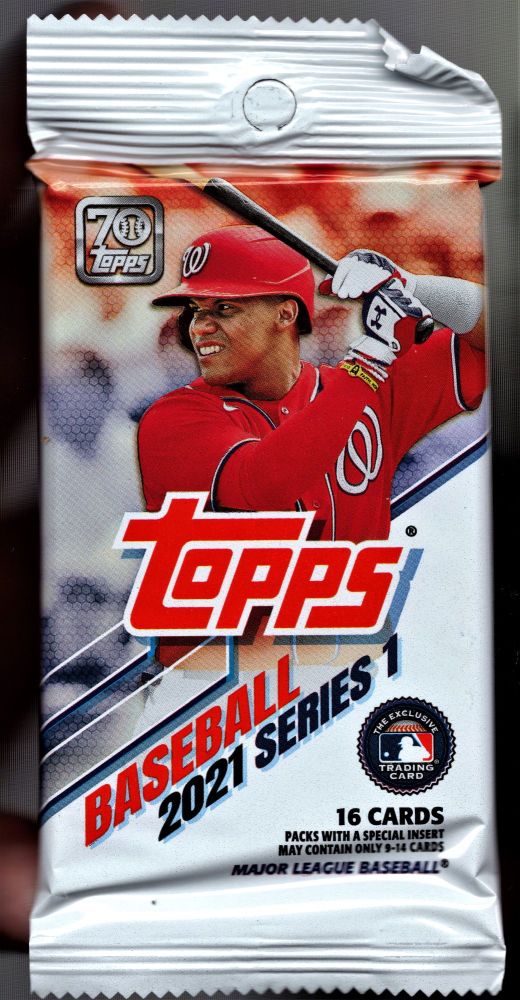 2021 Topps Series 1 Baseball Retail Pack