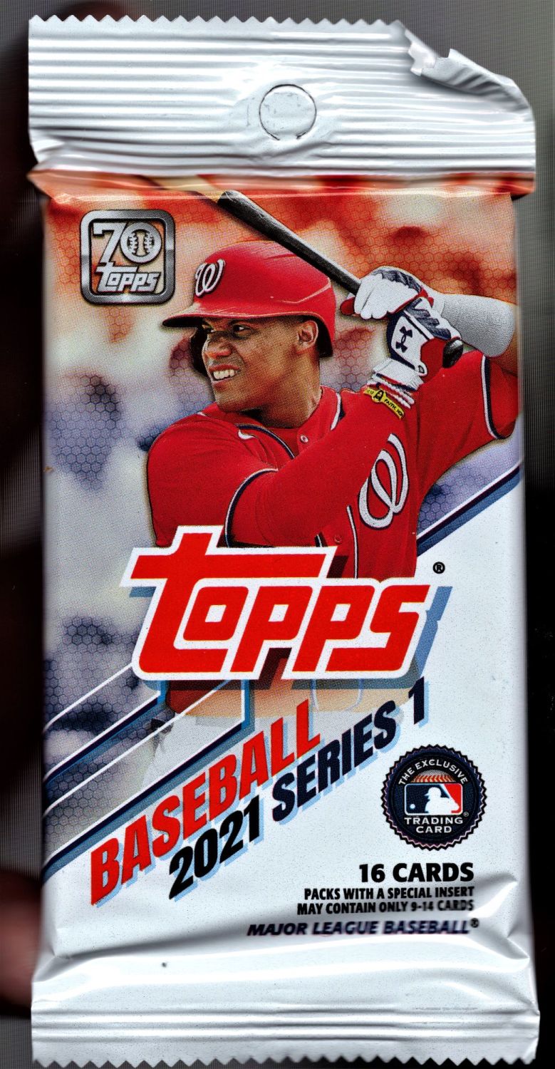 2021 Topps Series 1 Baseball Retail Pack