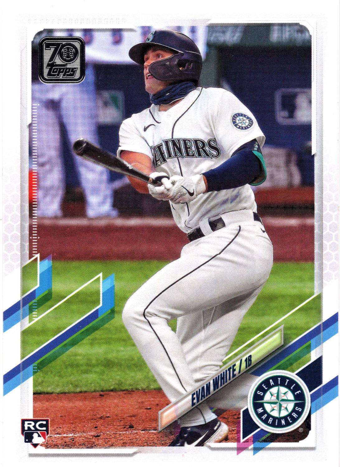 2021 Topps Baseball Series One EVAN WHITE Rookie Base Card #151