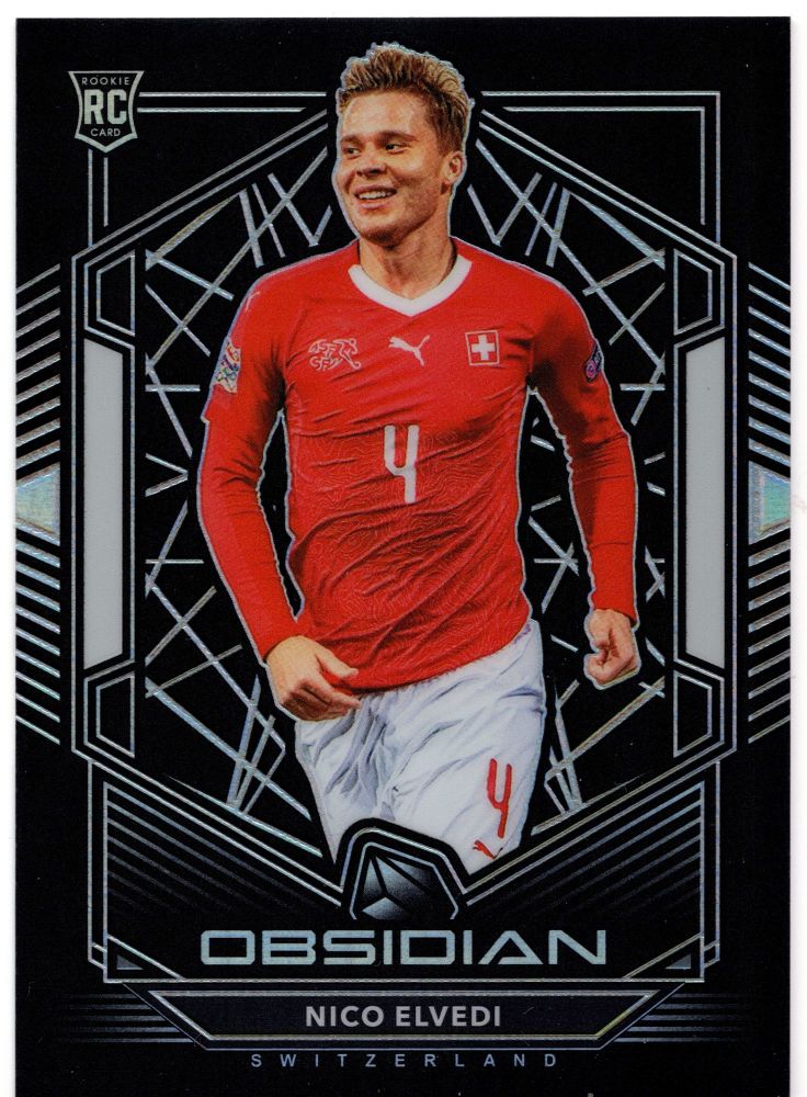 2019-20 Panini Obsidian Soccer NICO ELVEDI Rookie /165 #106