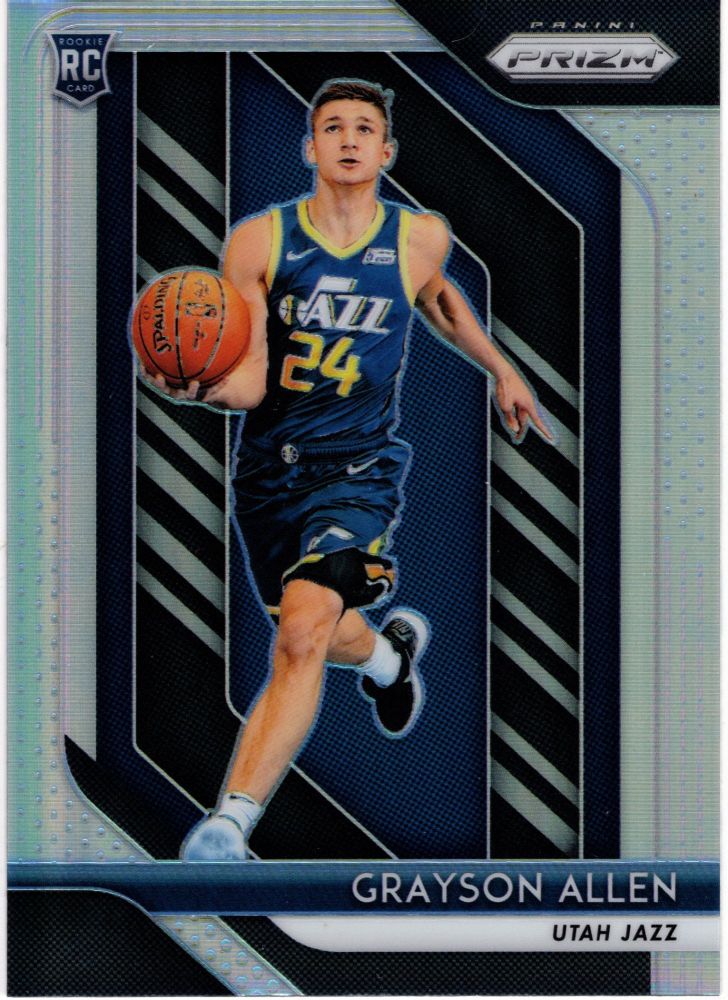 2018-19 Panini Prizm GRAYSON ALLEN Rookie Silver Prizm #123