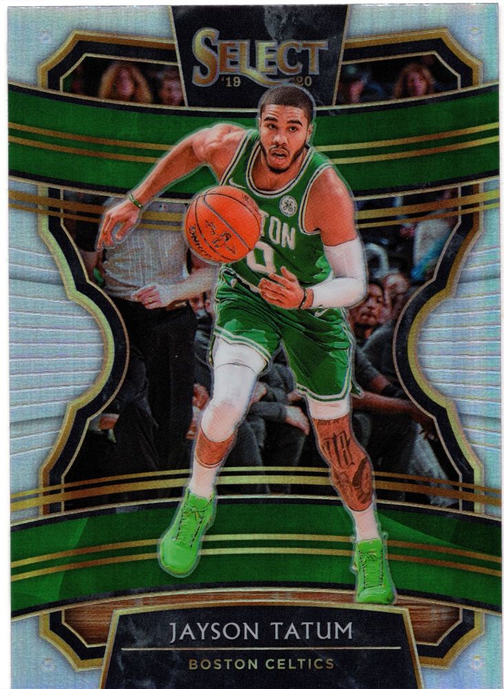 2019-20 Panini Select JAYSON TATUM Concourse Level Silver Prizm #54