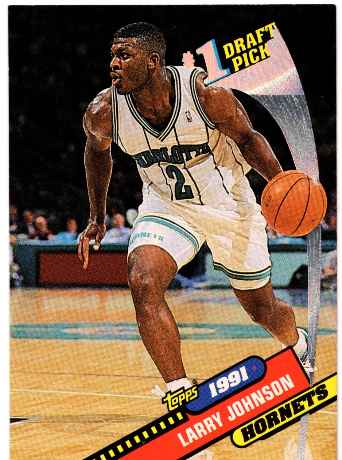 1993 Topps Archives LARRY JOHNSON No.1 Draft Pick #11